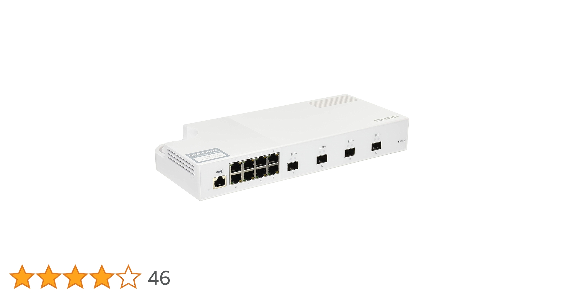 (未使用･未開封品)QNAP(キューナップ） 10GbEスイッチ 3ポート 10GbE SFP+ポート（1つの10GbE SPF+/RJ45コンボポート付き） 1G/100M RJ-45　8ポート QSW-308-1C Amazon | QNAP(キューナップ) () 10GbEスイッチ 3ポート 10GbE